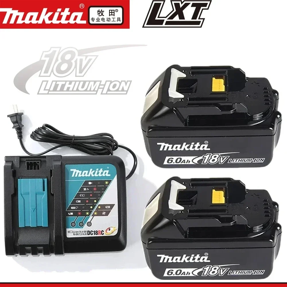 

100% Original Makita 6Ah/5Ah/3Ah for Makita 18V Battery BL1830B BL1850B BL1850 BL1840 BL1860 BL1815 Replacement Lithium Battery