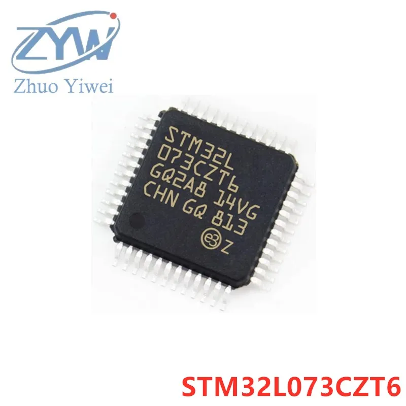 

STM32L073CZT6 LQFP-48 STM32L STM32L073 STM32L073CZT 32MHz 192KB ARM Cortex-M0+ chip 32-bit microcontroller MCU New original