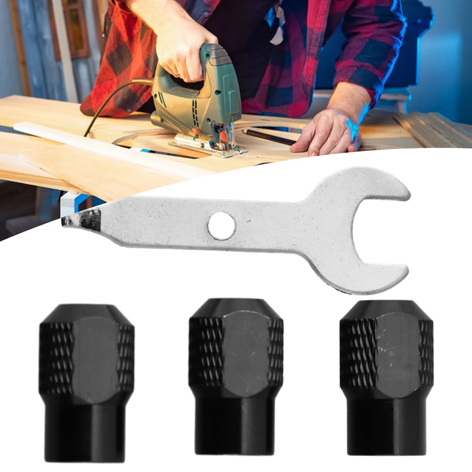 4Pcs Set Chuck Nut Wrench Mini Drill Chuck M8X0.75mm Chuck Nut Rotary Tool Accessories Wrench Set Power Rotary Tools Accessory
4Pcs Set Chuck Nut Wrench Mini Drill Chuck M8X0.75mm Chuck Nut Rotary Tool Accessories Wrench Set Power Rotary Tools Accessory