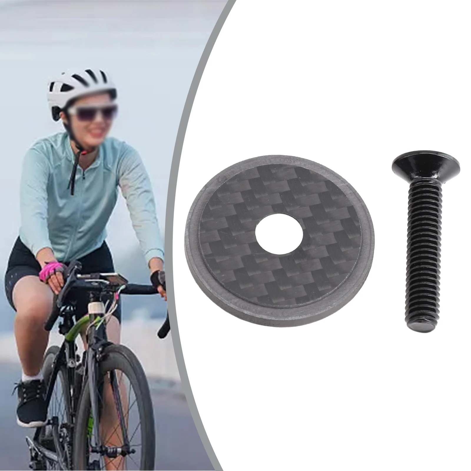Stem Cover Stem Cap 28.6/31.8/35mm Bicycle Components Bicycle Headset Black Bowl Cover Carbon Fiber For Bicycle
Stem Cover Stem Cap 28.6/31.8/35mm Bicycle Components Bicycle Headset Black Bowl Cover Carbon Fiber For Bicycle