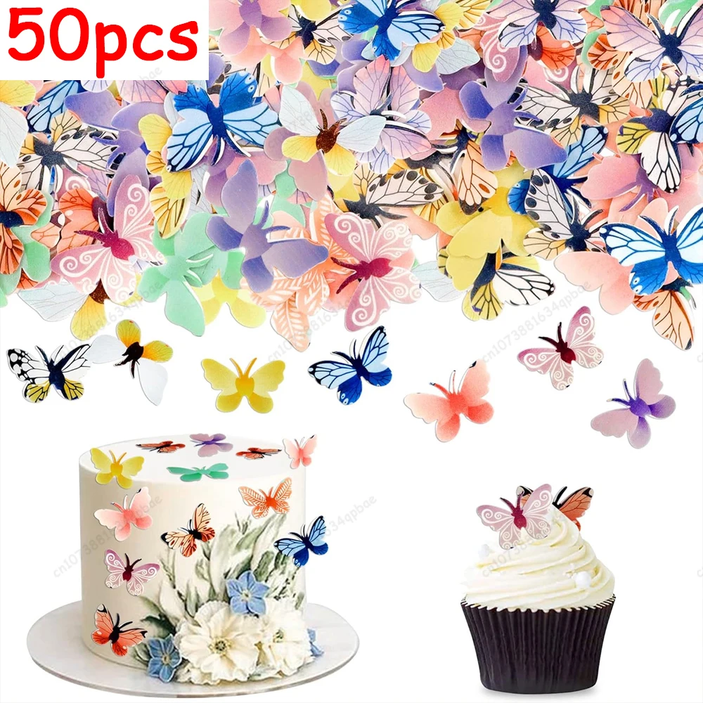 50Pcs Butterfly Decoration Gold Pink Purple Cake Decoration DIY Butterflies Cake Topper Birthday Party Dessert Baking Supplies
50Pcs Butterfly Decoration Gold Pink Purple Cake Decoration DIY Butterflies Cake Topper Birthday Party Dessert Baking Supplies