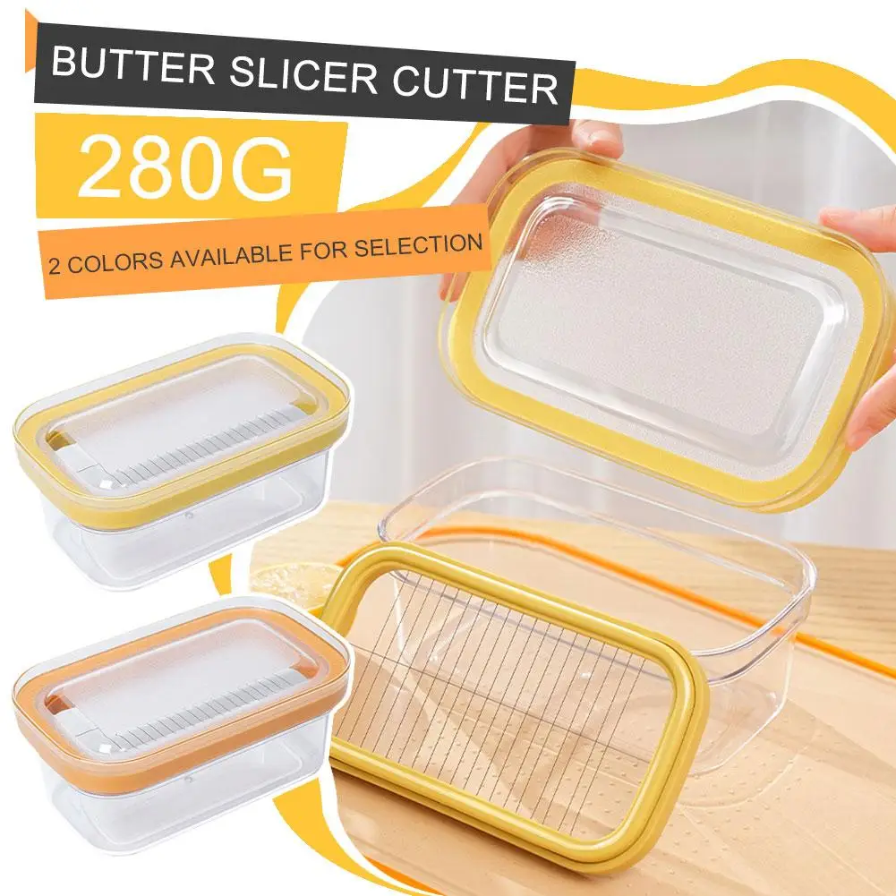 Refrigerator Butter Dish Box With Lid Slicers Case Kitchen Storage Knife Slicing Gadget Tool Board Lid Cutter Fridge Cheese U0T0
Refrigerator Butter Dish Box With Lid Slicers Case Kitchen Storage Knife Slicing Gadget Tool Board Lid Cutter Fridge Cheese U0T0