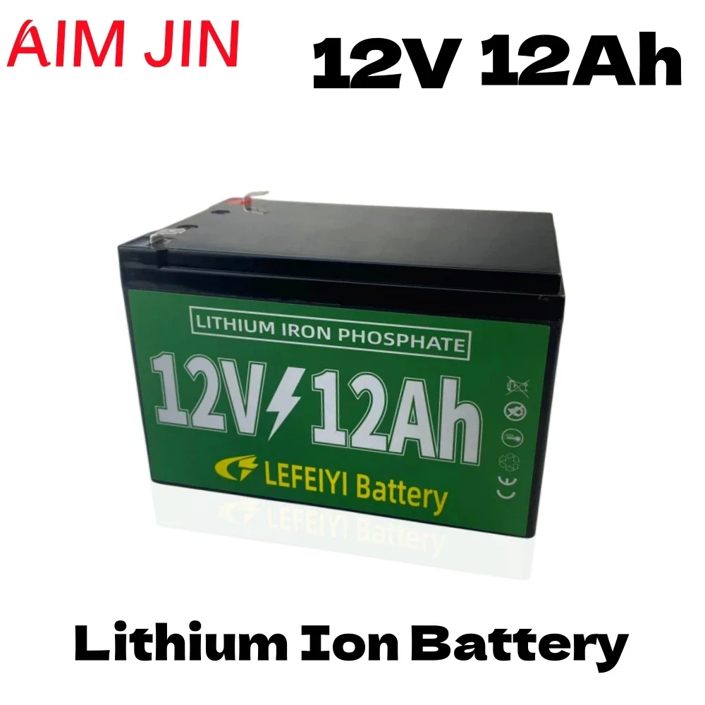 12V 12Ah LiFePO4 Rechargeable Battery Pack For Kids EElectric Cars Toy Sprayer Scale Access Control
12V 12Ah LiFePO4 Rechargeable Battery Pack For Kids EElectric Cars Toy Sprayer Scale Access Control
