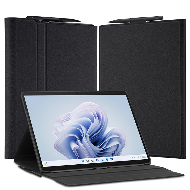 Dux Ducis Magnetic Closure Tablet Leather Case For Microsoft Surface Pro Smart Sleep Wake Holder Trifold Stand Clear Back Cover
Dux Ducis Magnetic Closure Tablet Leather Case For Microsoft Surface Pro Smart Sleep Wake Holder Trifold Stand Clear Back Cover