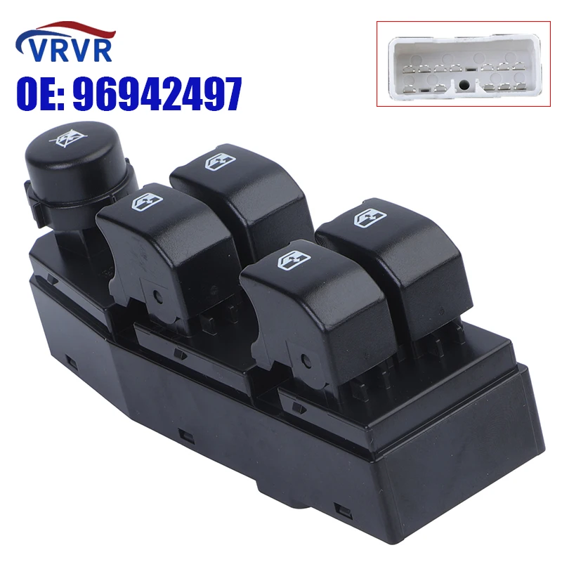 VRVR 96942497 Electric Master Power Window Switch For 2013- 2016 Chevrolet Spark DWS1787
VRVR 96942497 Electric Master Power Window Switch For 2013- 2016 Chevrolet Spark DWS1787