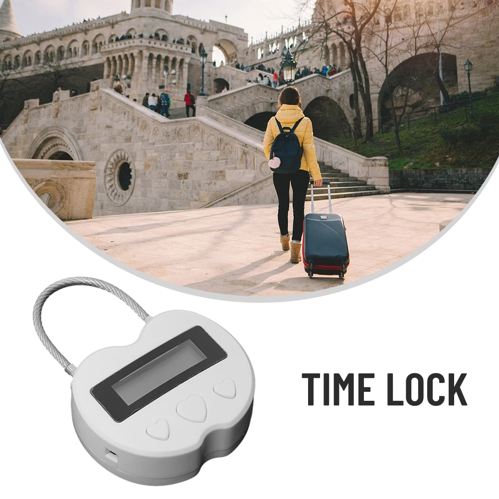 Durable Smart Time Lock Padlock ABS Hot Sale Multifunctional New Rechargeable Useful With LCD Display 30 Grams
Durable Smart Time Lock Padlock ABS Hot Sale Multifunctional New Rechargeable Useful With LCD Display 30 Grams