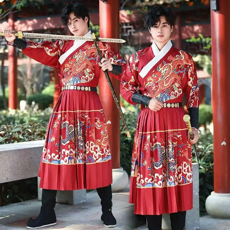 

Original Hanfu Hanfu Flying Fish Dress for Men and Women Same Style Dragon Robe Brocade Robe Guard Ming Dynasty Jinyi Guard