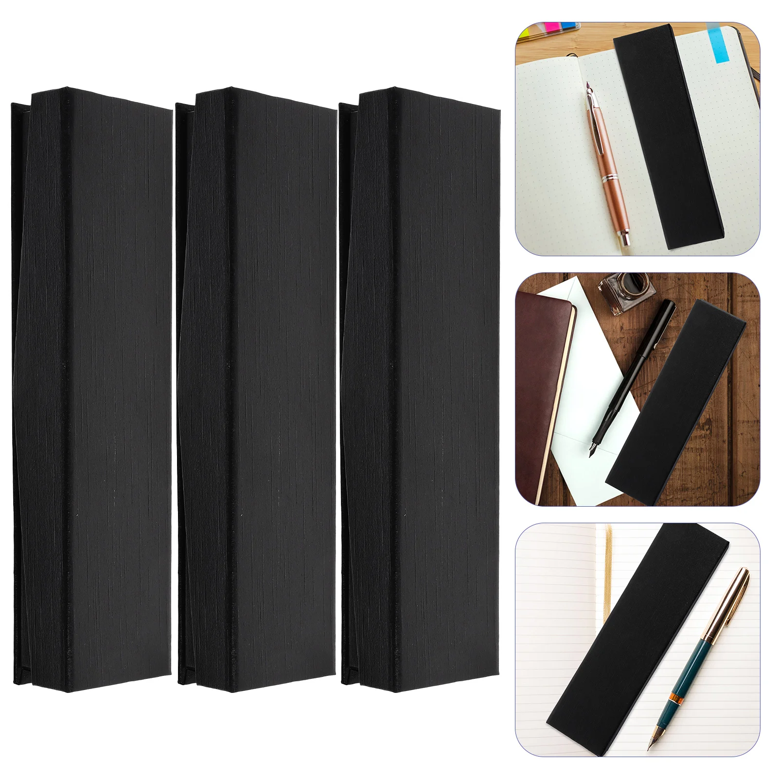 

3pcs Exquisite Pen Cases Empty Pen Boxes Pen Present Boxes Pen Gift Boxes Pen Containers