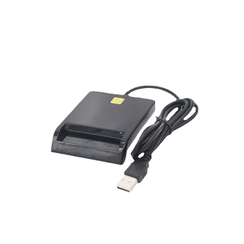 

Smart USB SIM Card Reader Bank Card IC/ID Emv Tf Mmc Card Readers USB-CCID ISO 7816 Smart Card Reader for Windows