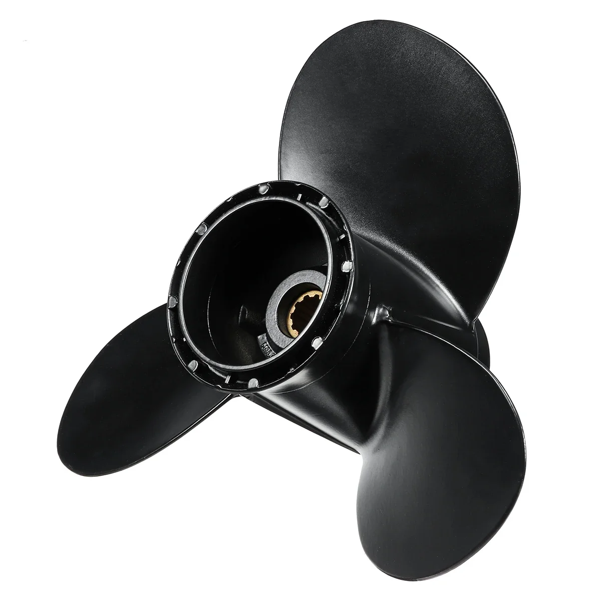 For Suzuki 20-30HP 58100-96420-019 10 1/4 x 11 Aluminum Boat Outboard Propeller 10 Spline Tooths R Rotation 3 Blades Black
For Suzuki 20-30HP 58100-96420-019 10 1/4 x 11 Aluminum Boat Outboard Propeller 10 Spline Tooths R Rotation 3 Blades Black