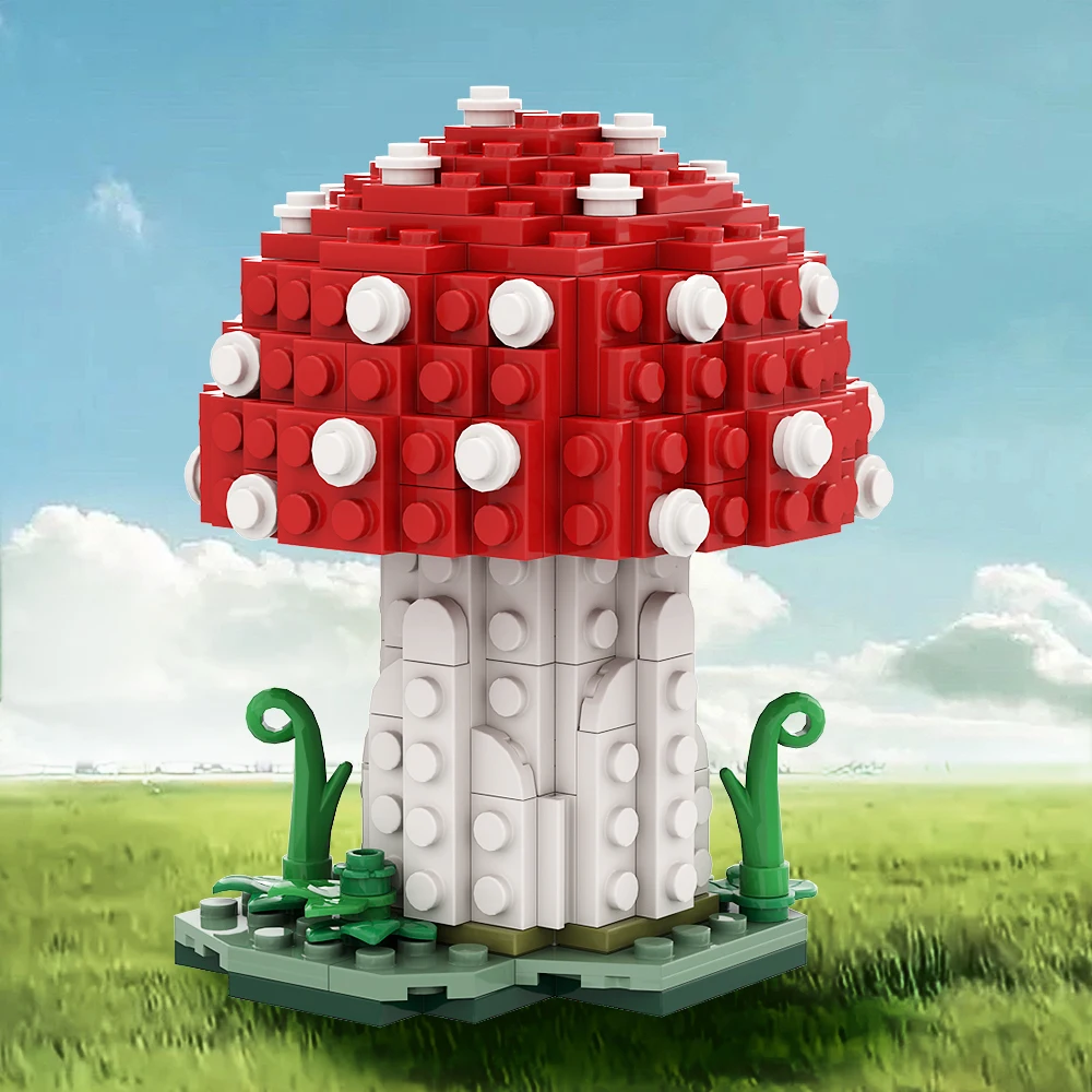 Amanita Muscaria Mushroom Creative Design Wild Mushroom Cute Model Decoration Small Particle Assembly Block puzzle toy
Amanita Muscaria Mushroom Creative Design Wild Mushroom Cute Model Decoration Small Particle Assembly Block puzzle toy