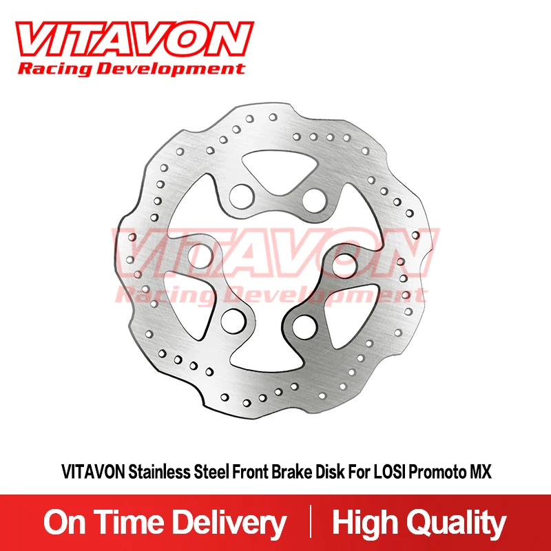 Передний тормозной диск VITAVON из нержавеющей стали для LOSI promto MX LOS262010
Передний тормозной диск VITAVON из нержавеющей стали для LOSI promto MX LOS262010