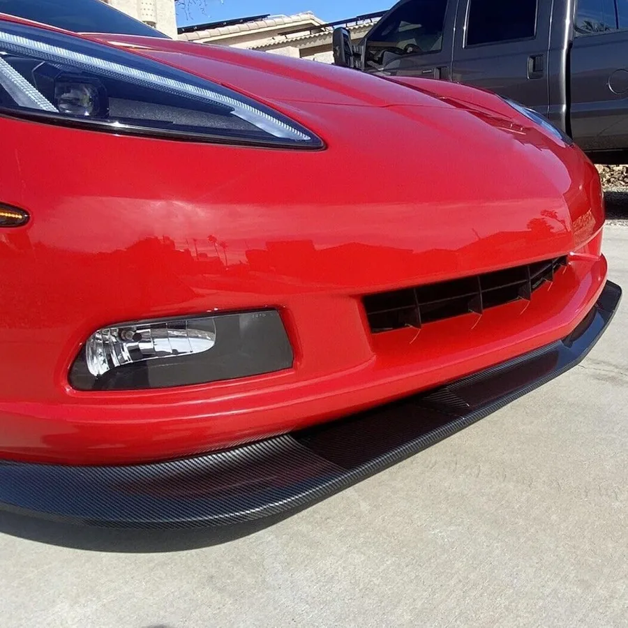 3Pcs Front Bumper Lip for 20052013 Chevy Chevrolet Corvette C6 Base Models Under Chin Spoiler Splitter Bumper Valance Diffuser 3Pcs Front Bumper Lip for 20052013 Chevy Chevrolet Corvette C6 Base Models Under Chin Spoiler Splitter Bumper Valance Diffuser
