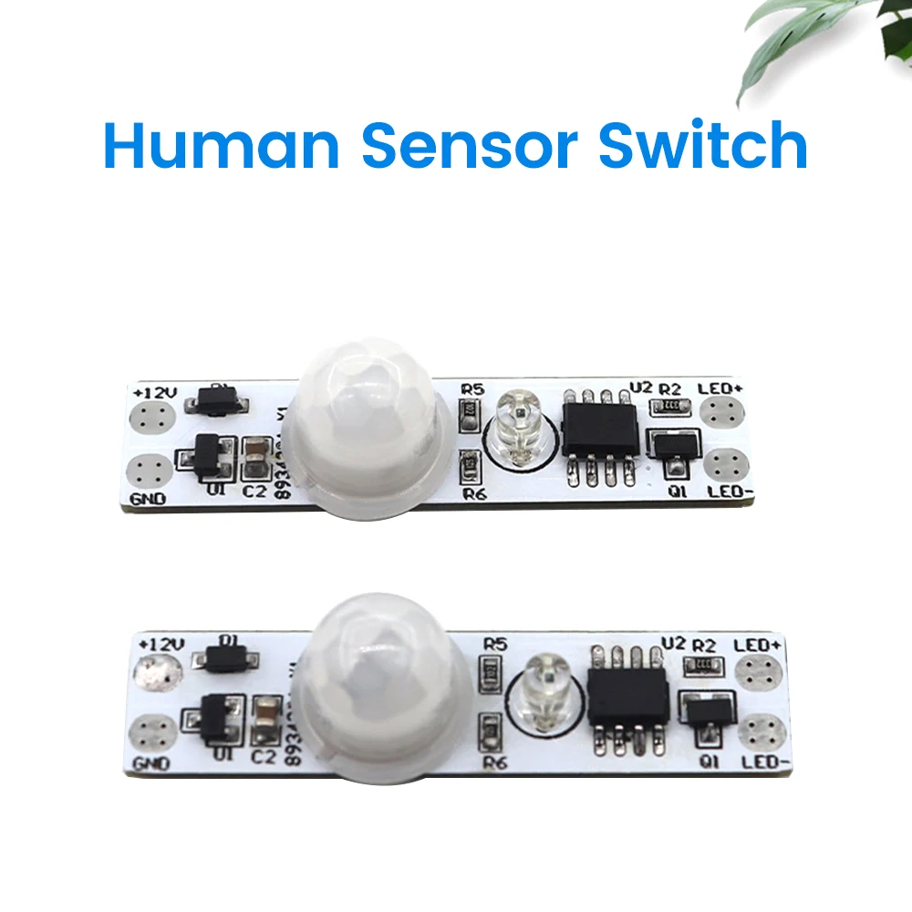 

DC5-24V 3A Infrared Human Body Induction Module LED Cabinet Lamp Human Body Sensor Switch Module With Light Sensing