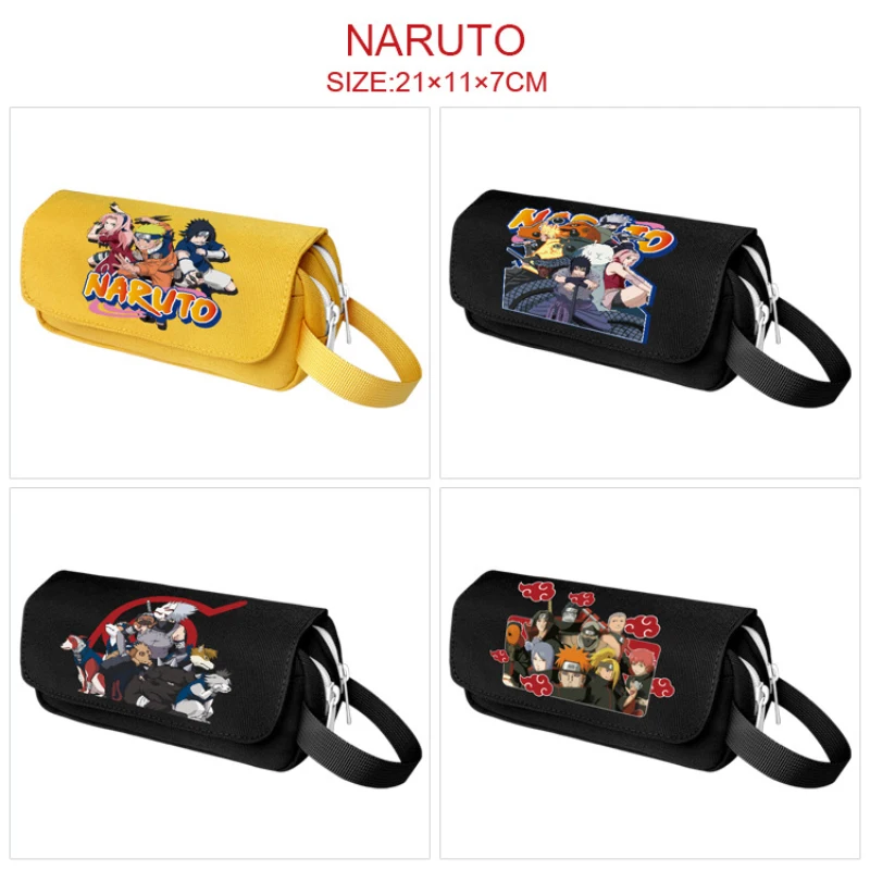 Naruto Canvas Pencil Bags for Kids Anime Uzumaki Naruto Pencil Pouch Double Layer Large Capacity Pen Box Student Stationery Gift 
Naruto Canvas Pencil Bags for Kids Anime Uzumaki Naruto Pencil Pouch Double Layer Large Capacity Pen Box Student Stationery Gift
