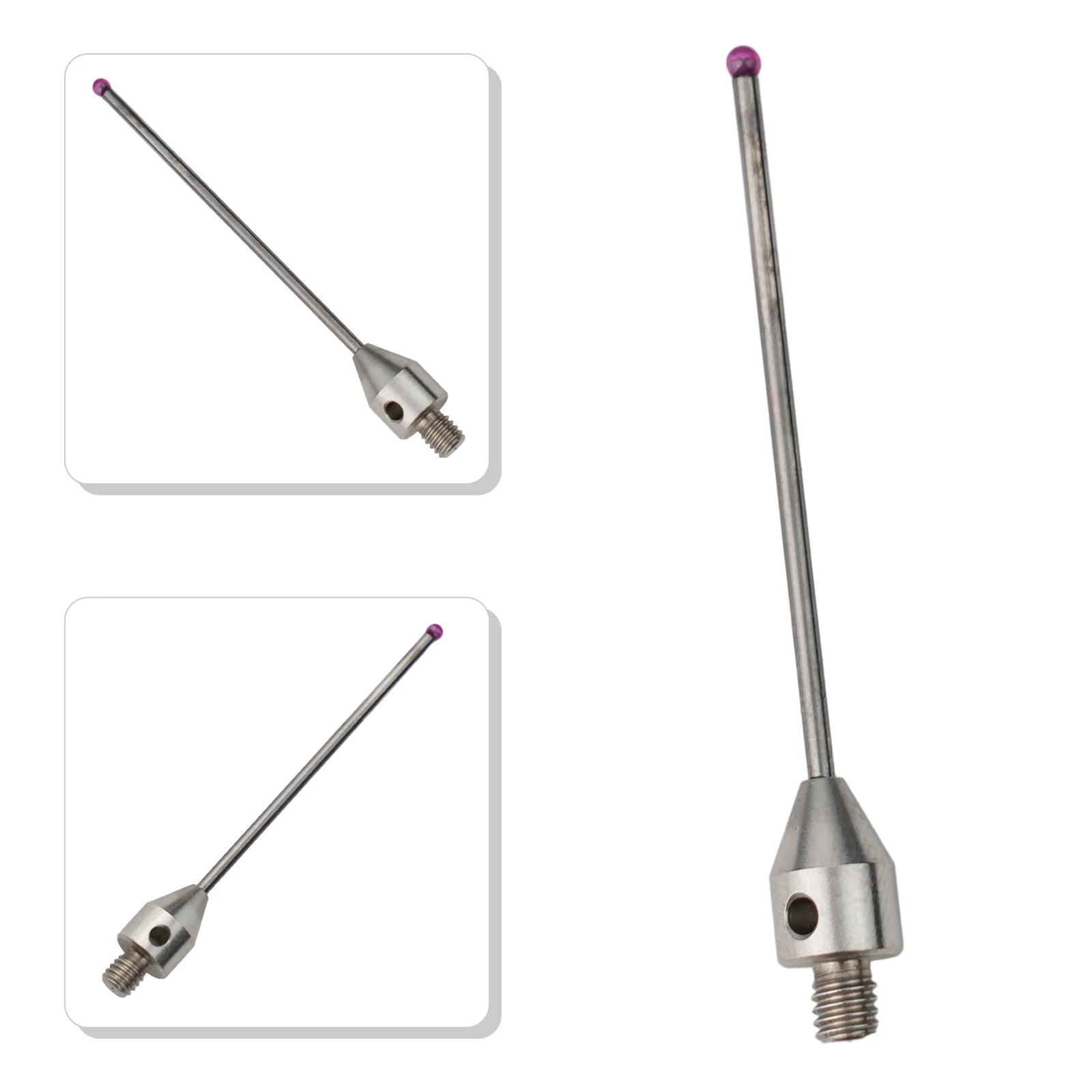 CMM Touch Probe Thread 2mm Ball 50mm Long CMM Stylus A-5003-4797 CMM Stylus Contact Probe CNC Machines Parts
CMM Touch Probe Thread 2mm Ball 50mm Long CMM Stylus A-5003-4797 CMM Stylus Contact Probe CNC Machines Parts