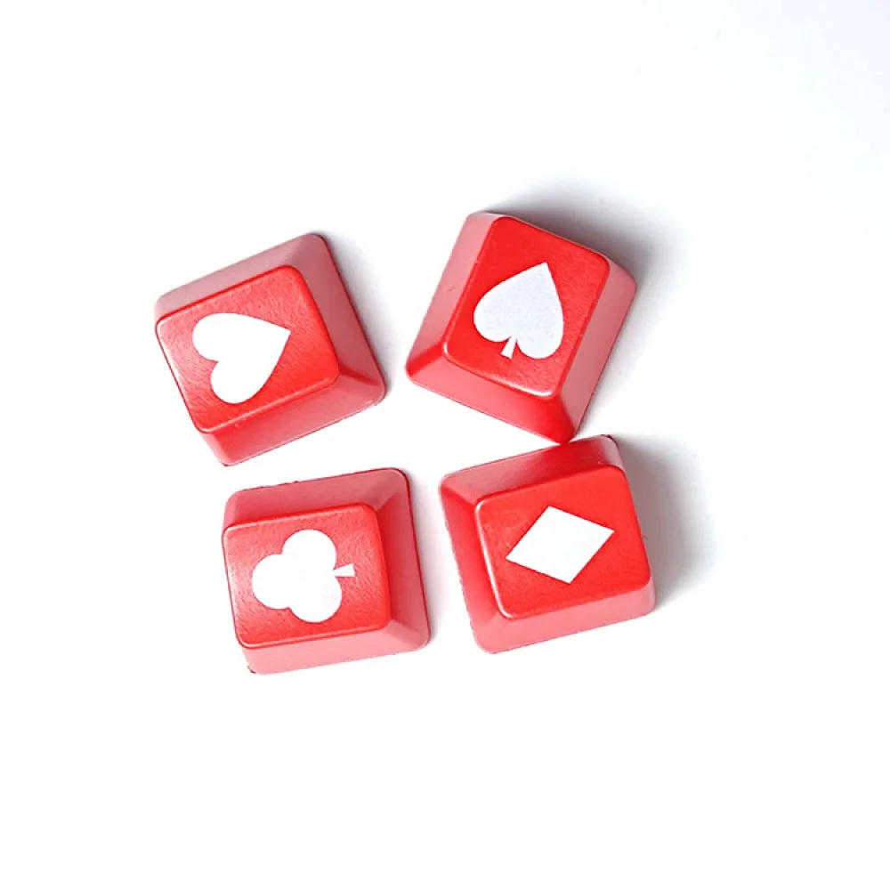 4 PCS Red ABS keycaps Translucent Keycaps OEM R4 Poker Keycaps Keyboard Accessories
4 PCS Red ABS keycaps Translucent Keycaps OEM R4 Poker Keycaps Keyboard Accessories