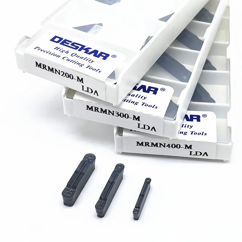 10PCS DESKAR MRMN200 M LDA MRMN300 M LDA MRMN400 M LDA Carbide Inserts CNC Lathe Cutter Cutting Groove Turning Tools 
10PCS DESKAR MRMN200 M LDA MRMN300 M LDA MRMN400 M LDA Carbide Inserts CNC Lathe Cutter Cutting Groove Turning Tools