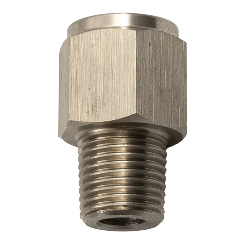 1/8" NPT Male To M10x1.0 Female Stainless Steel Oil Pressure Gauge Adapter Oil Pressure Sensor Adapter Replacement
1/8" NPT Male To M10x1.0 Female Stainless Steel Oil Pressure Gauge Adapter Oil Pressure Sensor Adapter Replacement