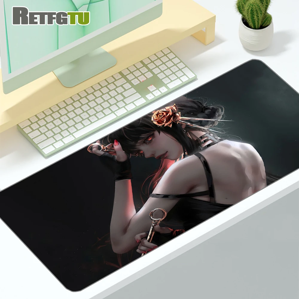 Коврик для мыши Spy x Family, Мягкий Нескользящий Резиновый игровой коврик для мыши с большим застежкой по краю, для компьютера
Коврик для мыши Spy x Family, Мягкий Нескользящий Резиновый игровой коврик для мыши с большим застежкой по краю, для компьютера