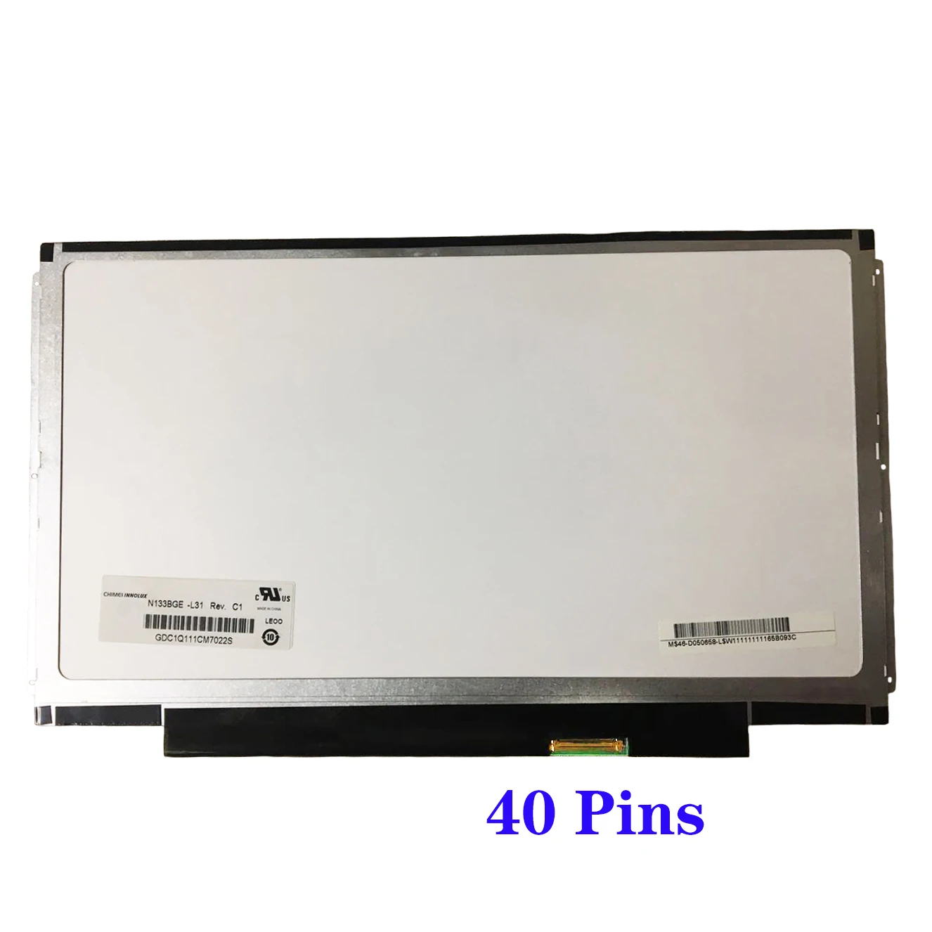 

13.3 Inch LCD Display Panel N133BGE-L31 LA1 N133BGE-L41 L42 N133B6-L24 N133B6-L25 N133B6-L26 N133B6-L04 LVDS 40 Pins 1366*768