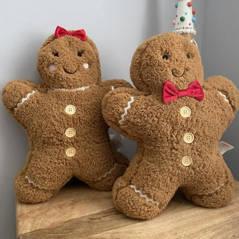 Christmas Ginger Bread Plush Pillow Stuffed Chocolate Cookie Cabin House Decor Cushion Funny XMas Tree Party Decor Doll Plushie
Christmas Ginger Bread Plush Pillow Stuffed Chocolate Cookie Cabin House Decor Cushion Funny XMas Tree Party Decor Doll Plushie