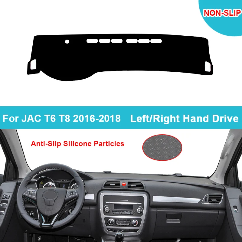 Внутренняя крышка приборной панели автомобиля, коврик для приборной панели JAC T6 T8 2016 2017 2018, фланель, замша, полиэстер, ковер, накидка, защита от солнца
Внутренняя крышка приборной панели автомобиля, коврик для приборной панели JAC T6 T8 2016 2017 2018, фланель, замша, полиэстер, ковер, накидка, защита от солнца