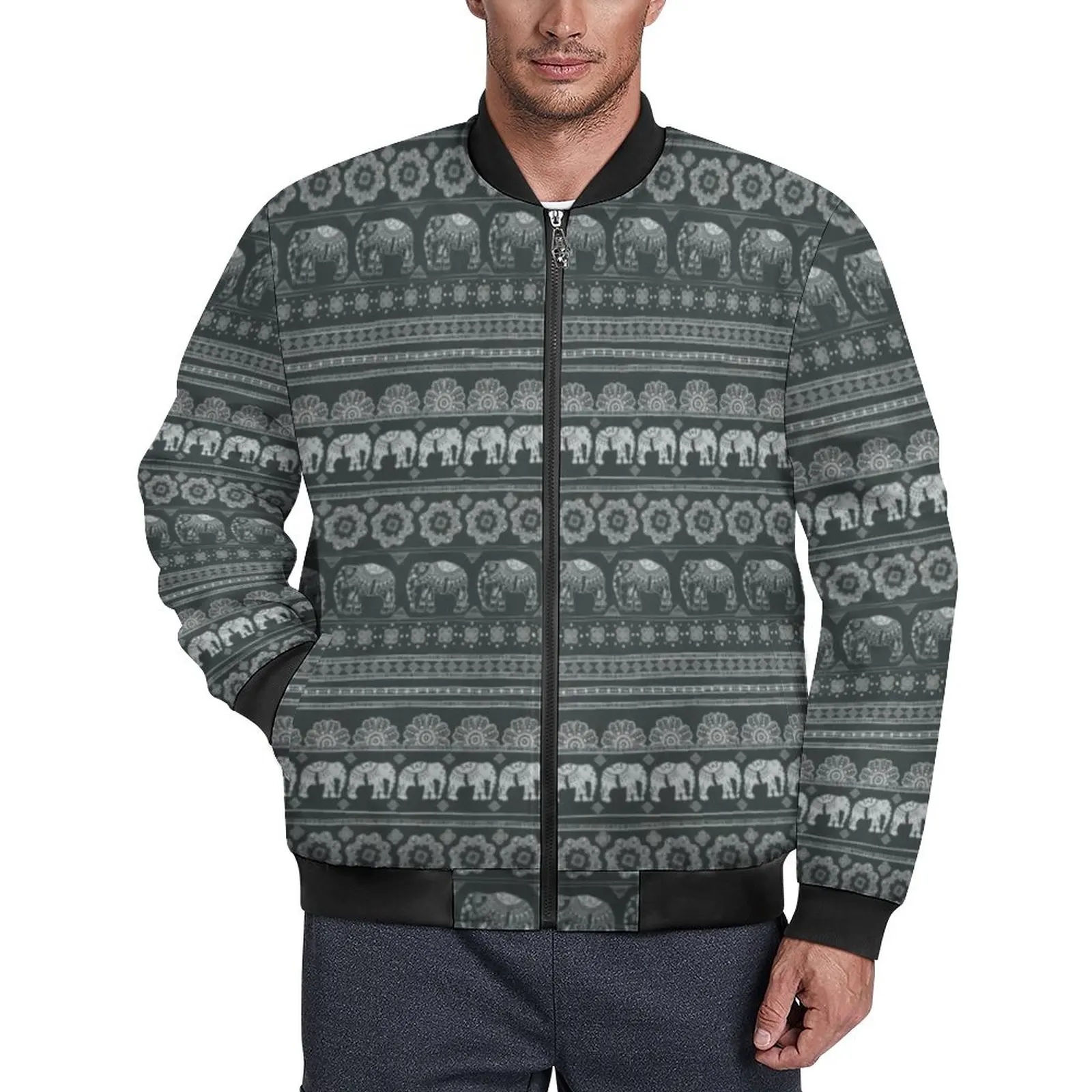 Boho Elephant повседневные куртки ретро с животным принтом на молнии ветровки мужские графические пальто осенняя Эстетическая Классическая куртка размера плюс 
Boho Elephant повседневные куртки ретро с животным принтом на молнии ветровки мужские графические пальто осенняя Эстетическая Классическая куртка размера плюс