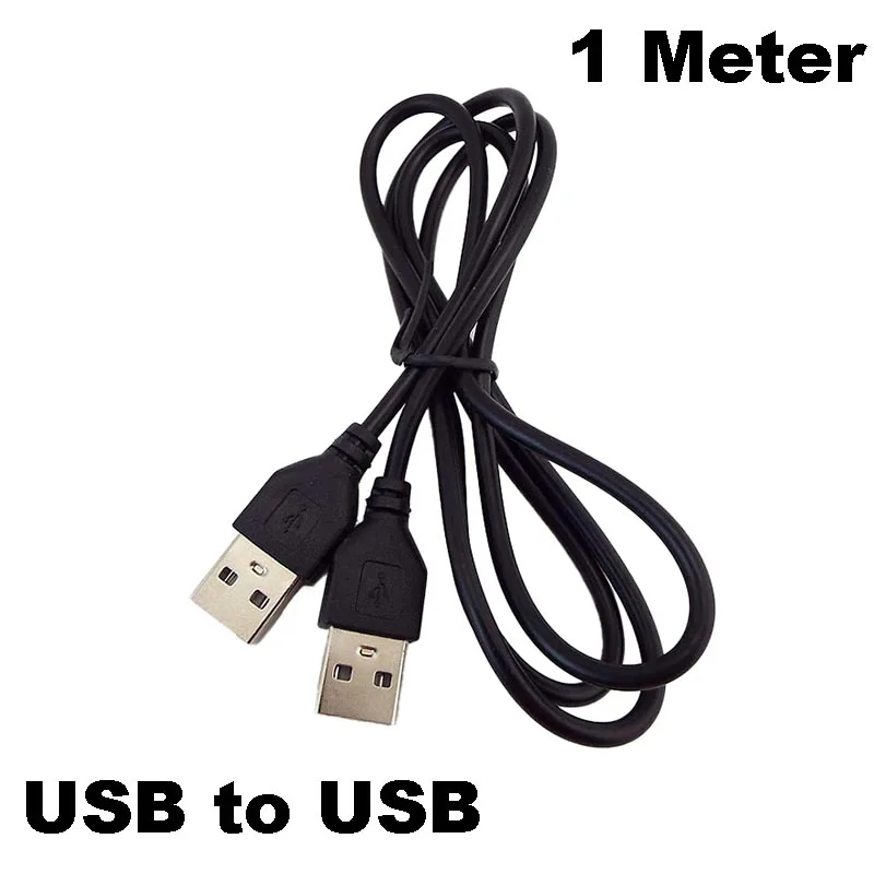 

1M USB 2.0 type A Male to Male Extension Cable power Adapter Connector Extender Cord High Speed Transfer for PC Data Sync Line