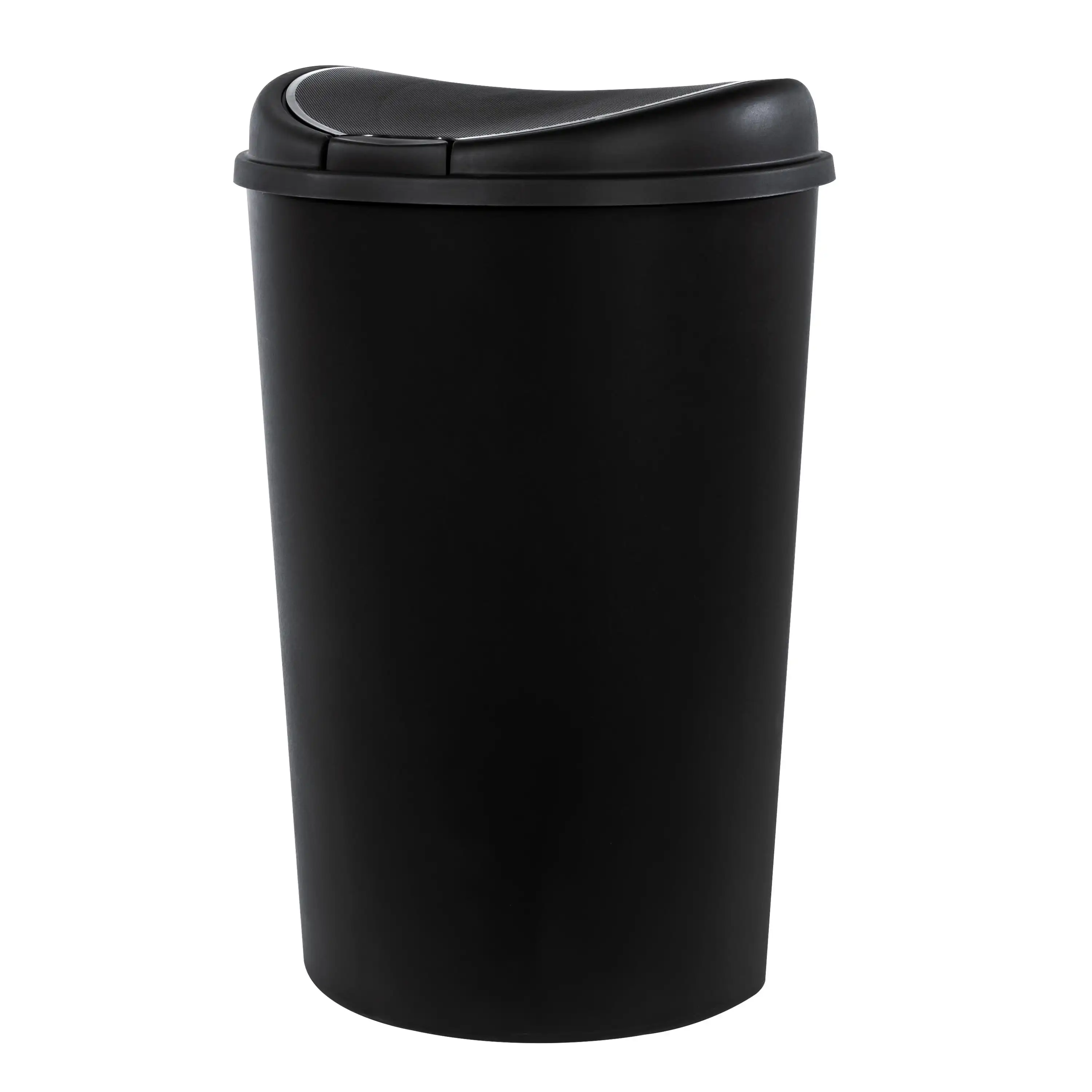 Hefty 12.8 Gallon Trash Can, Plastic Semi Round Touch Top Kitchen Trash Can, Black
Hefty 12.8 Gallon Trash Can, Plastic Semi Round Touch Top Kitchen Trash Can, Black