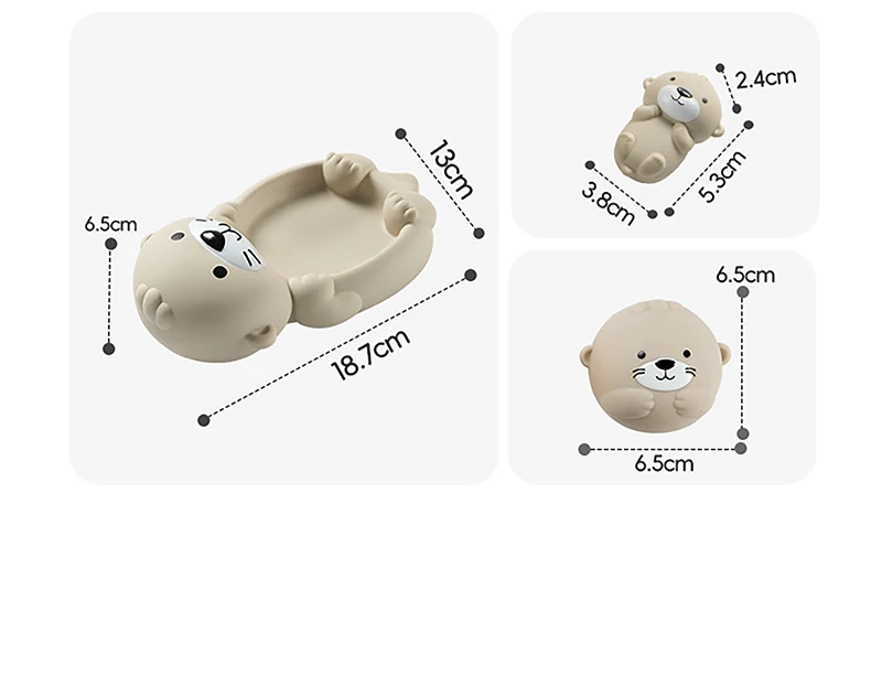 Lovely Otter Family Baby Bath Toy Silicone Bathroom Toys Parent-Child Otter Floating Water Toy Soft Squeeze Bathtub Toy for Baby Lovely Otter Family Baby Bath Toy Silicone Bathroom Toys Parent-Child Otter Floating Water Toy Soft Squeeze Bathtub Toy for Baby