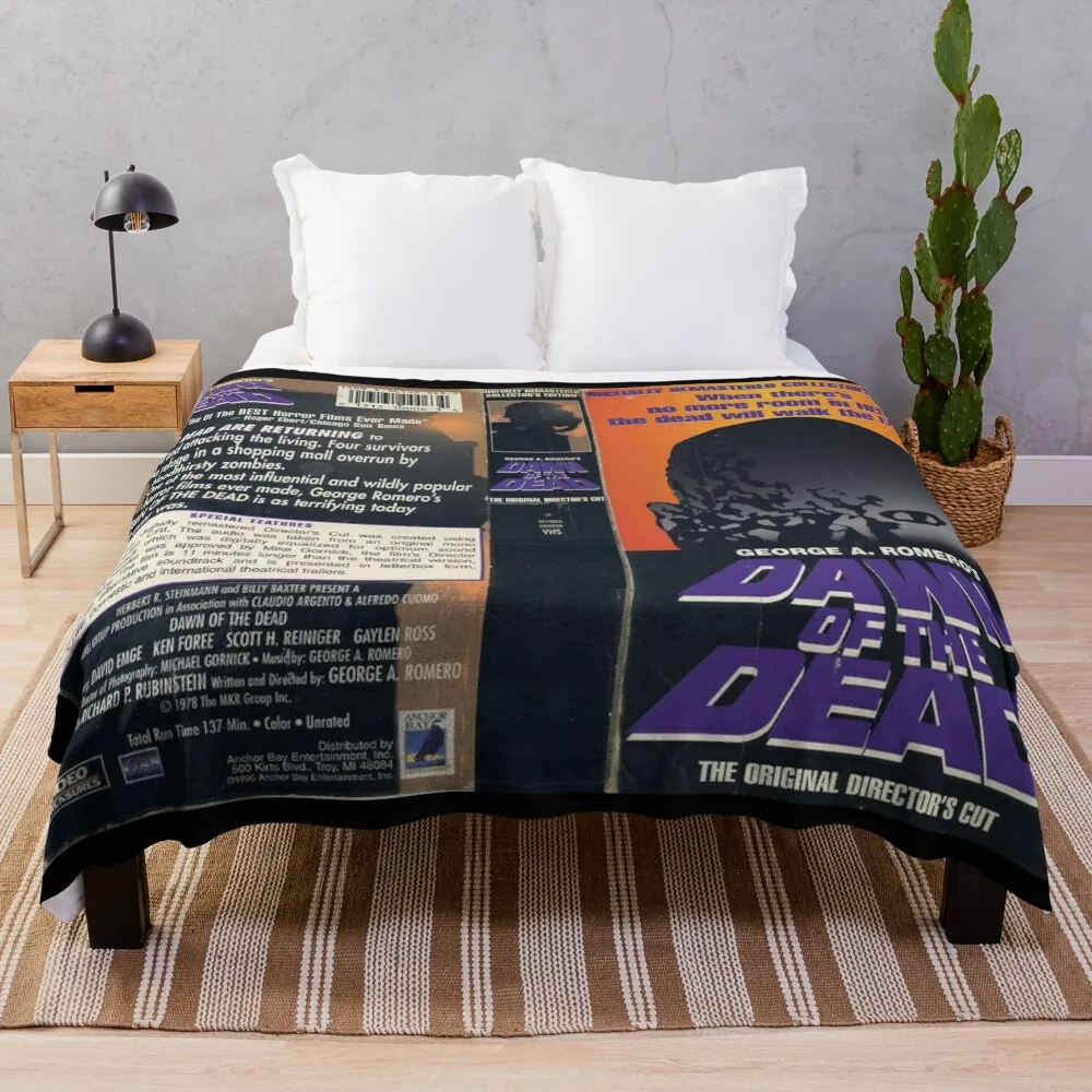 

HORRORVHS Cover Art Throw Blanket Luxury Brand Thermals For Travel Moving Blankets Sofas Of Decoration Blankets