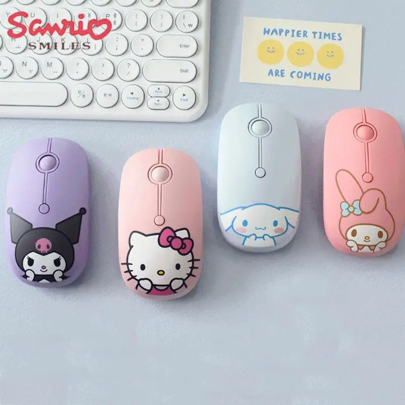 Kuromi Cute Sanrio Mouse Anime Kawaii Sweet Cinnamoroll Mymelody Computer Office Mute Usb Wireless Mouse Cartoon Birthday Gift 
Kuromi Cute Sanrio Mouse Anime Kawaii Sweet Cinnamoroll Mymelody Computer Office Mute Usb Wireless Mouse Cartoon Birthday Gift