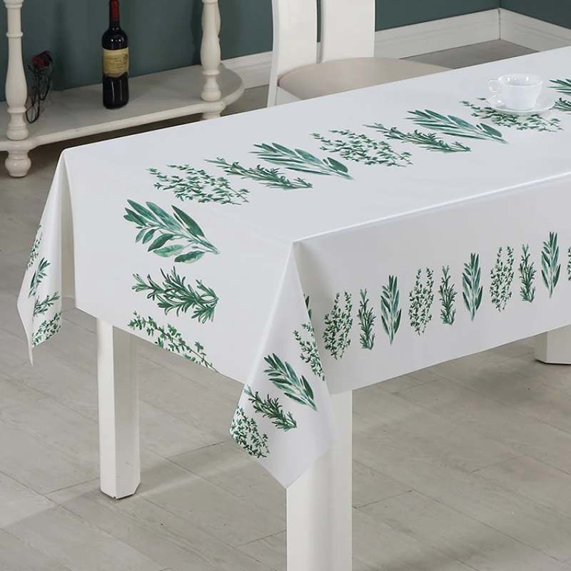 Nordic Style Plant Printed Tablecloth Home Dining Table Waterproof and Oil Resistant Table Mat Coffee Table TV Dustproof Cloth
Nordic Style Plant Printed Tablecloth Home Dining Table Waterproof and Oil Resistant Table Mat Coffee Table TV Dustproof Cloth