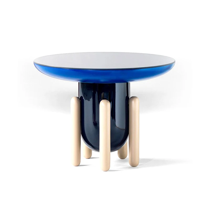 Nordic creative master splicing design circular space rocket coffee table glass
Nordic creative master splicing design circular space rocket coffee table glass