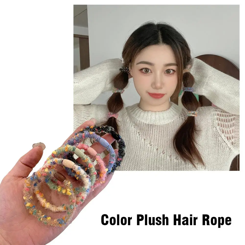 Soft Fluffy Plush Color Wave Point Hair Gentle Fashion Elastic Ponytail Rubber For Women Girls Headress Hair Accessories G2S8
Soft Fluffy Plush Color Wave Point Hair Gentle Fashion Elastic Ponytail Rubber For Women Girls Headress Hair Accessories G2S8