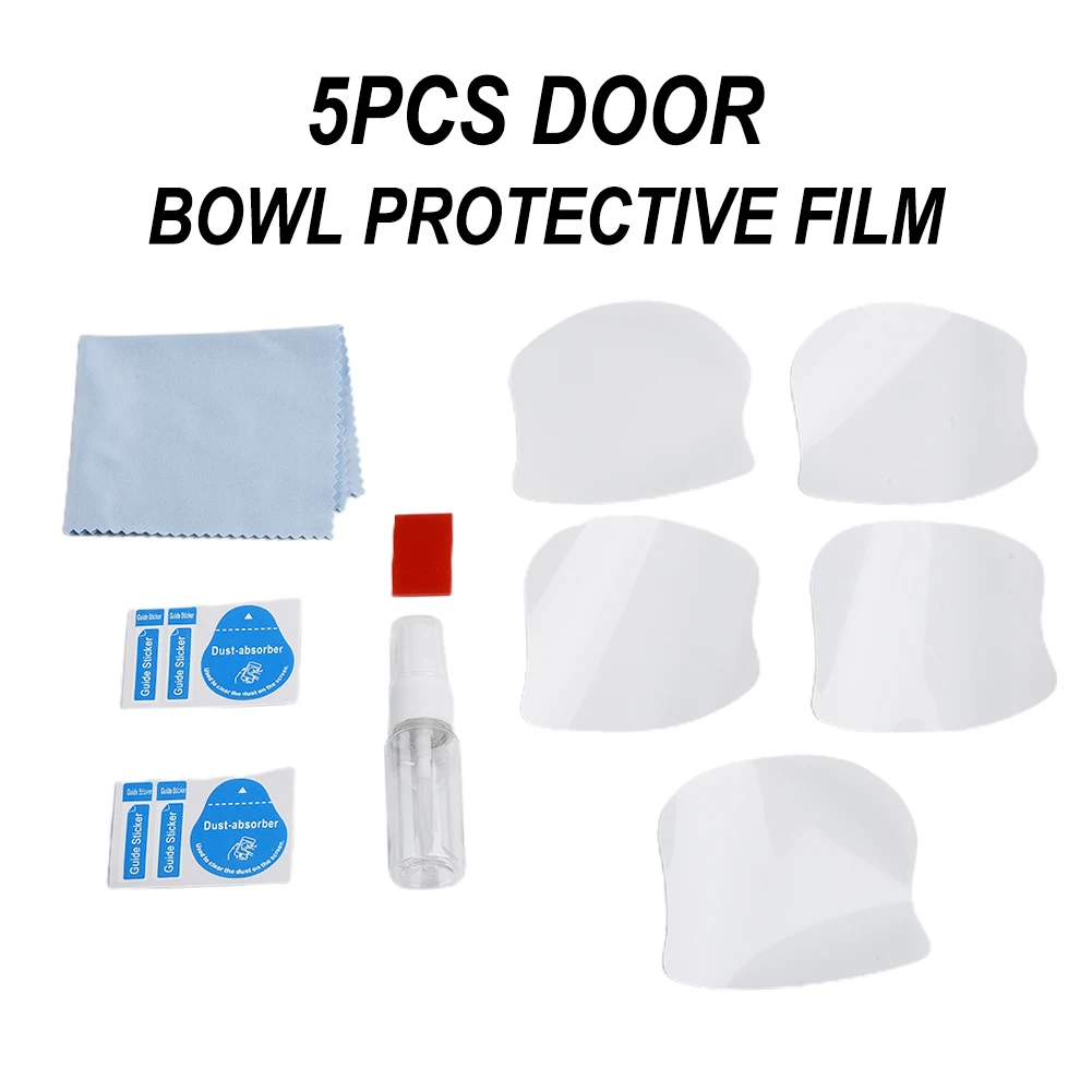 Anti Scratch TPU Door Handle Bowl Protective Film For Kia EV6 2023 5PCS Outside Car Door Handle Cover Stickers
Anti Scratch TPU Door Handle Bowl Protective Film For Kia EV6 2023 5PCS Outside Car Door Handle Cover Stickers
