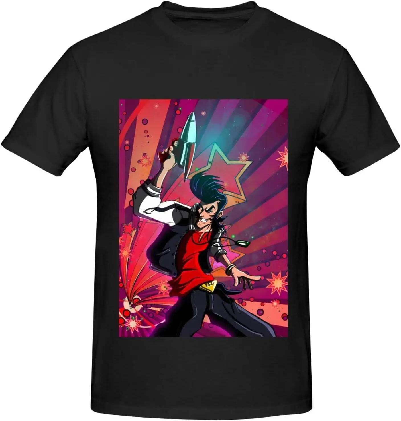 Anime Space Dandy Shirt for Men Fashion Casual Cotton Custom Short Sleeve Tshirt Cool Tees Top Black
Anime Space Dandy Shirt for Men Fashion Casual Cotton Custom Short Sleeve Tshirt Cool Tees Top Black