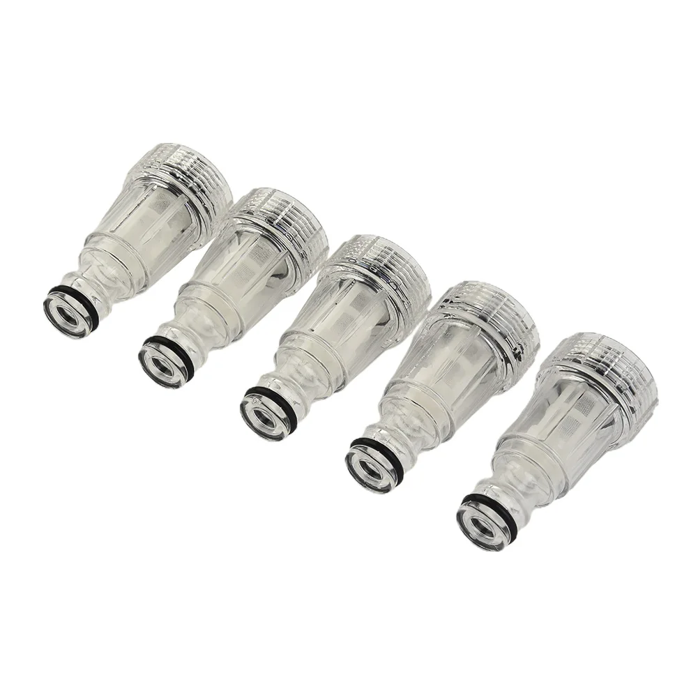 5pcs High-pressure Washer Filter Car Washer Water Filter Plastic Transparent Adapter Filter Connector For Karcher K2-K7 Series
5pcs High-pressure Washer Filter Car Washer Water Filter Plastic Transparent Adapter Filter Connector For Karcher K2-K7 Series