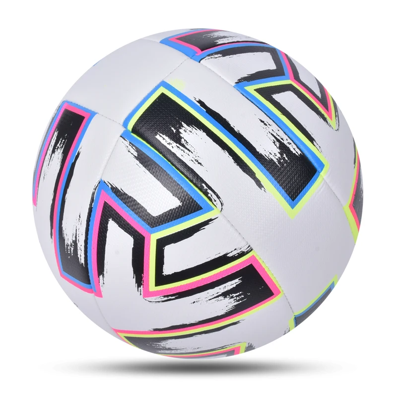 

Новые футбольные мячи, размер 5, размер 4, машинная строчка, высокое качество, полиуретан, командные матчи, Спорт на открытом воздухе, гол, тренировочный футбольный мяч