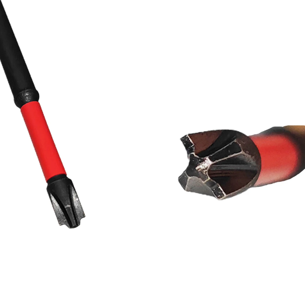 Durable Home Screwdriver Bit Hand Tool 5pcs Alloy Steel Easy To Install FPH2 Red Black Sandblasting Treatment
Durable Home Screwdriver Bit Hand Tool 5pcs Alloy Steel Easy To Install FPH2 Red Black Sandblasting Treatment
