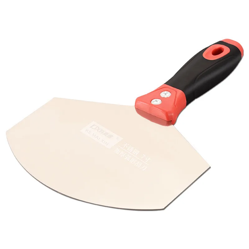 

Putty Knife Scraper Stainless Steel Arc Curved Spackle Knife Paint Scraper Tool Taping Knife for Drywall Scraping Plaster Trowel