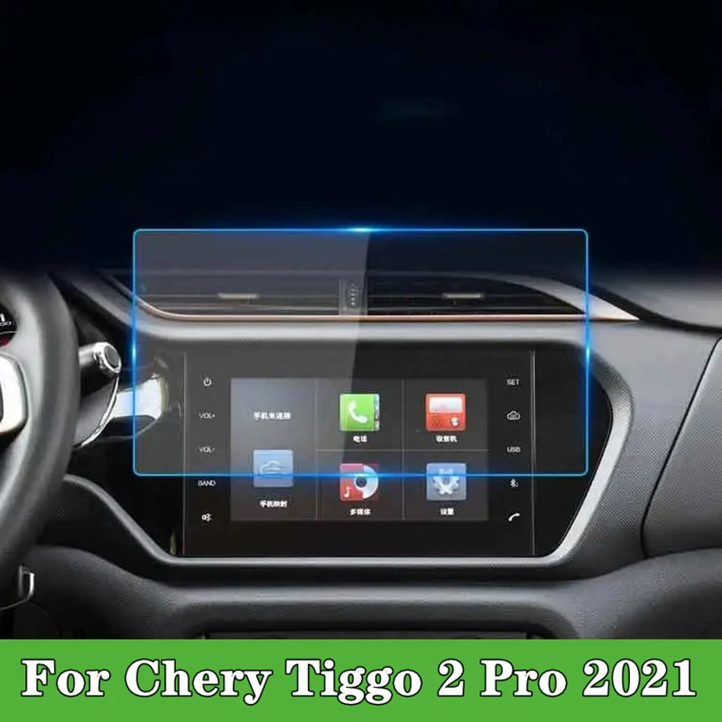 

Auto Interior Accessories Car Radio GPS Navigation Tempered Glass Film Screen Protector Film For Chery Tiggo 2 Pro 2021