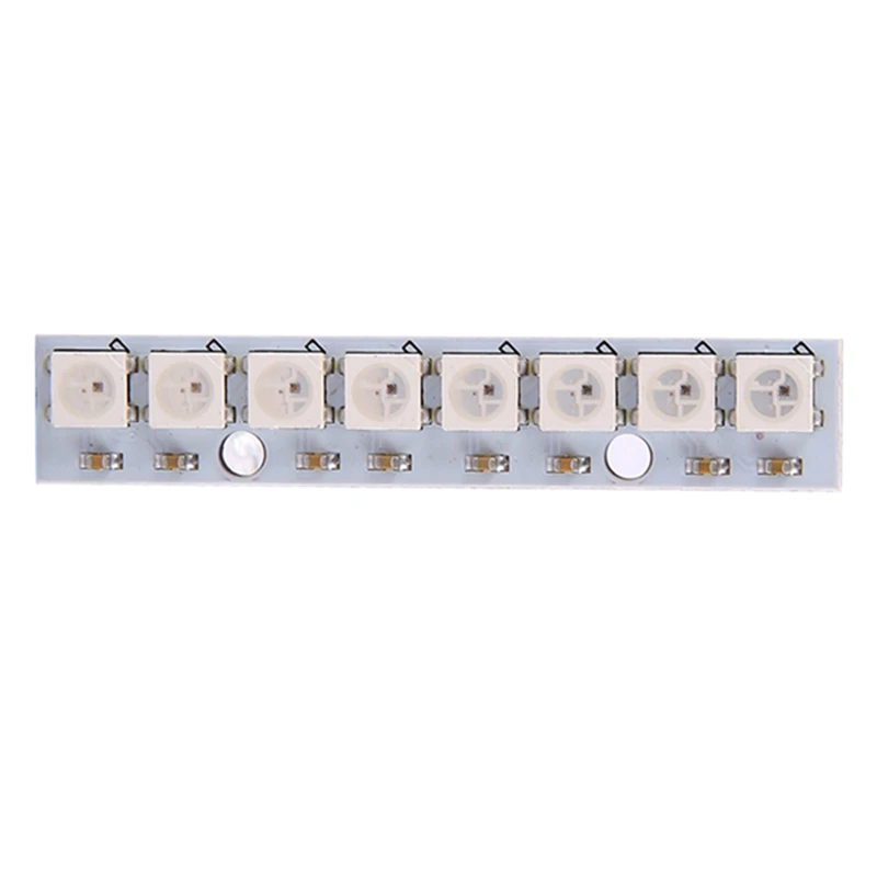 8 X WS2812B 5050 RGB Driving LED Lights Board Strip Built-In Full-Color For NAZE32 CC3D
8 X WS2812B 5050 RGB Driving LED Lights Board Strip Built-In Full-Color For NAZE32 CC3D