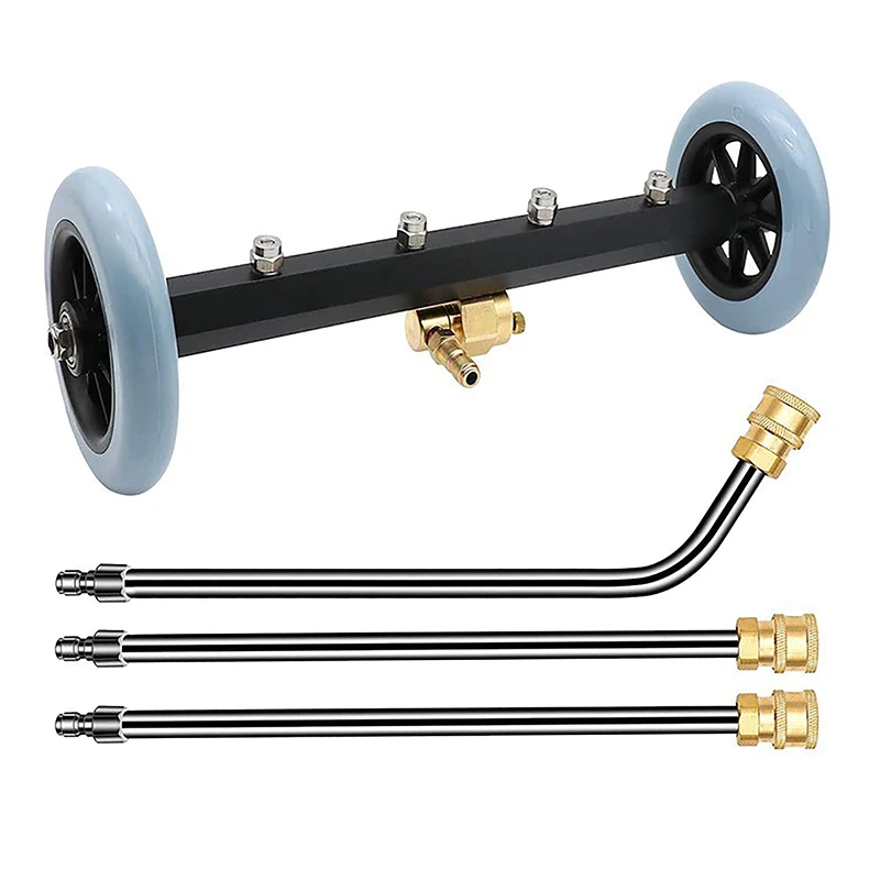 Pressure Washer Undercarriage Cleaner Power Washer Surface Cleaner Attachments Under Car Wash Water Broom With Extension Wand
Pressure Washer Undercarriage Cleaner Power Washer Surface Cleaner Attachments Under Car Wash Water Broom With Extension Wand