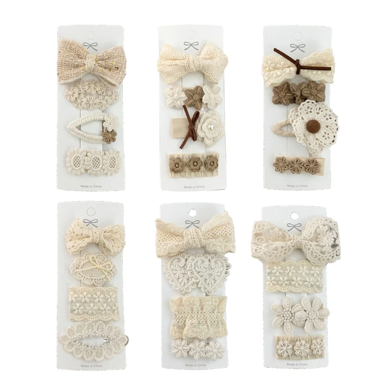 N80C Bundle of 4 Baby Hairpins Kids Girls Headwear Lovely Pattern Newborns Hair Clip
N80C Bundle of 4 Baby Hairpins Kids Girls Headwear Lovely Pattern Newborns Hair Clip