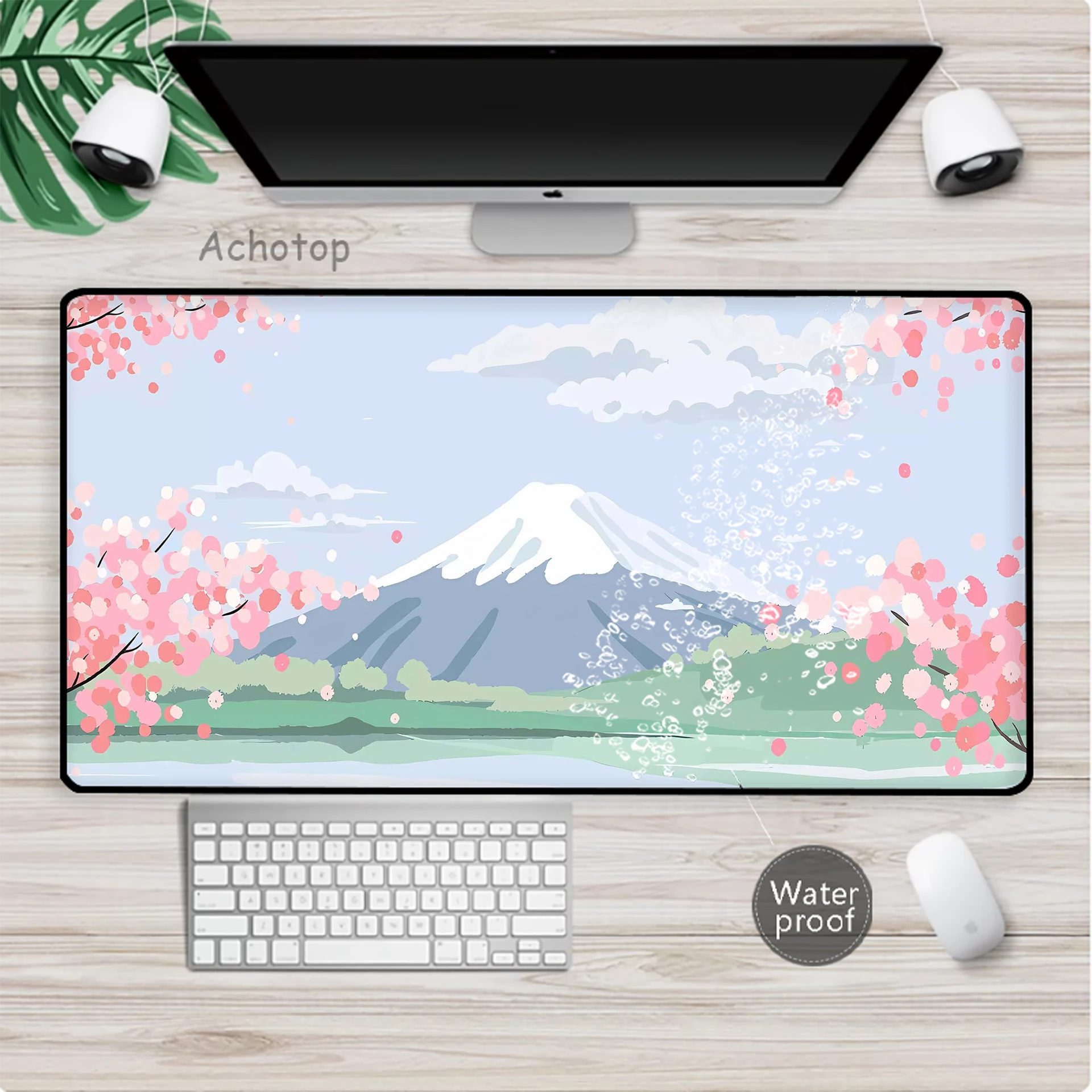 Waterproof Sakura Gamer Mouse Pad Mousepads Locking Edge Natural Rubber Mouse Mat Gaming Mousepad Keyboard Pads Tapis De Souris
Waterproof Sakura Gamer Mouse Pad Mousepads Locking Edge Natural Rubber Mouse Mat Gaming Mousepad Keyboard Pads Tapis De Souris