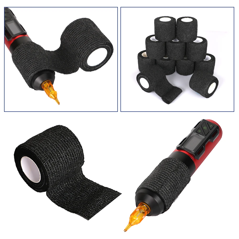 1pc 5*450cm Disposable Tattoo Machine Self-adhesive Flex Elastic Camouflage Bandage Grip Tube Wrap Elbow Stick Tape Accessory
1pc 5*450cm Disposable Tattoo Machine Self-adhesive Flex Elastic Camouflage Bandage Grip Tube Wrap Elbow Stick Tape Accessory