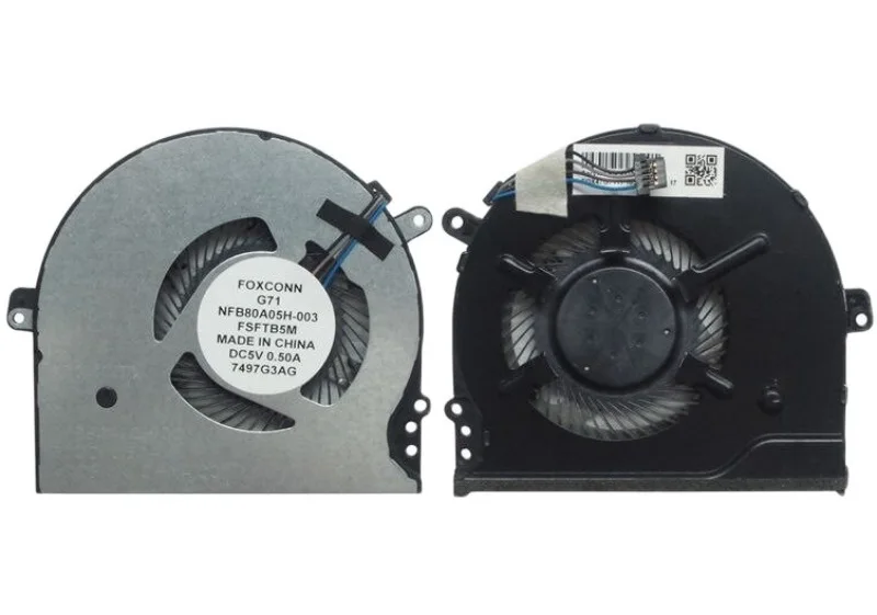 

New CPU Cooling Fan For HP Pavilion 15-CC 15-CK 14-BK 15-CC700 708tx 715TX 710TX NFB80A05H-003 927918-001 NS75000-16K11 Radiator