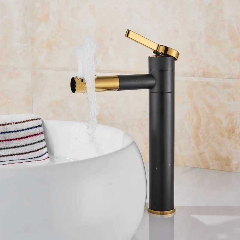 Vidric Chrome Black Basin Faucet Deck Mounted Swive Spout Bathroom Sink Mixer Single Lever Hot Cold Water Tap One Hole Faucet 
Vidric Chrome Black Basin Faucet Deck Mounted Swive Spout Bathroom Sink Mixer Single Lever Hot Cold Water Tap One Hole Faucet